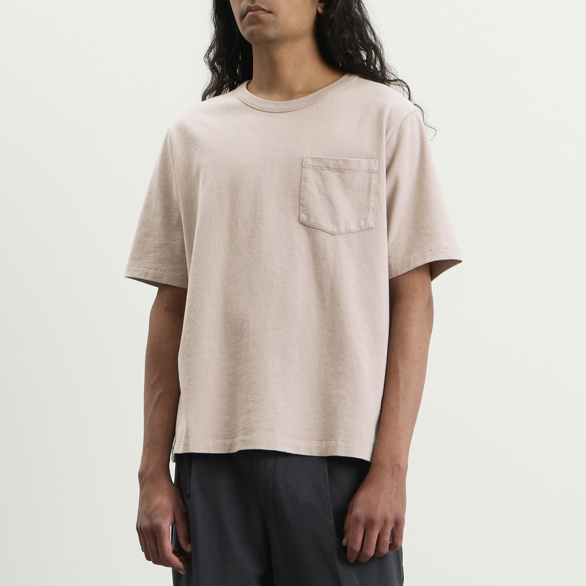 Corridor Men's Garment Dye T-Shirt in Pink