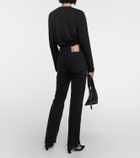 Y/Project Logo cotton jersey bodysuit