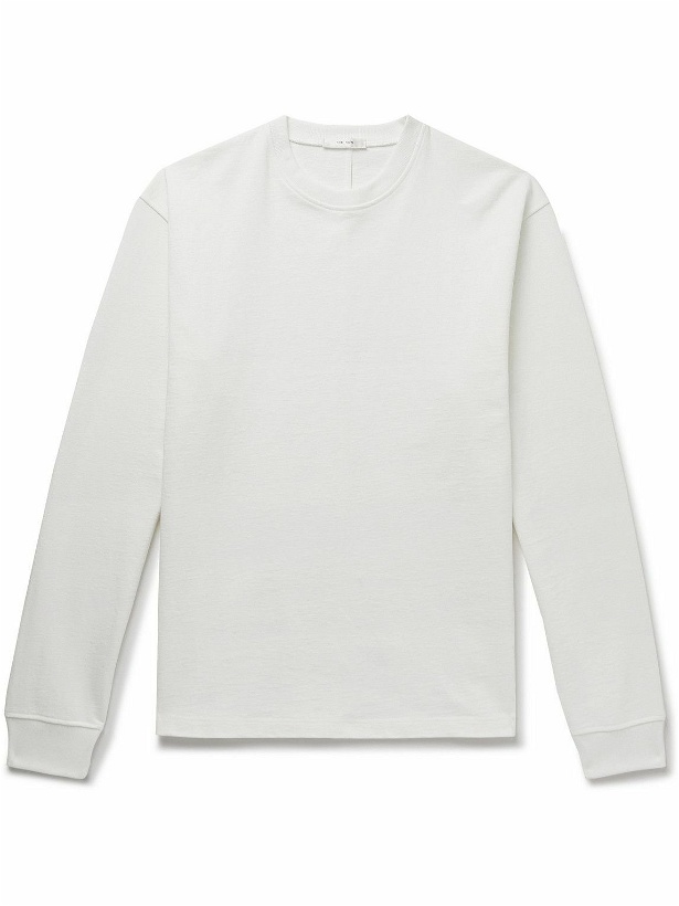 Photo: The Row - Kirk Cotton-Jersey T-Shirt - White