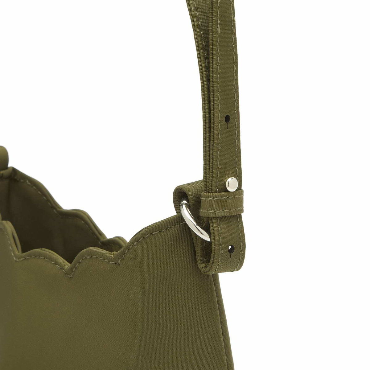 Damson Madder Women's Heavy Satin Lorelai Bag in Olive 
