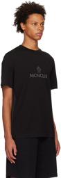 Moncler Black Garment-Washed T-Shirt