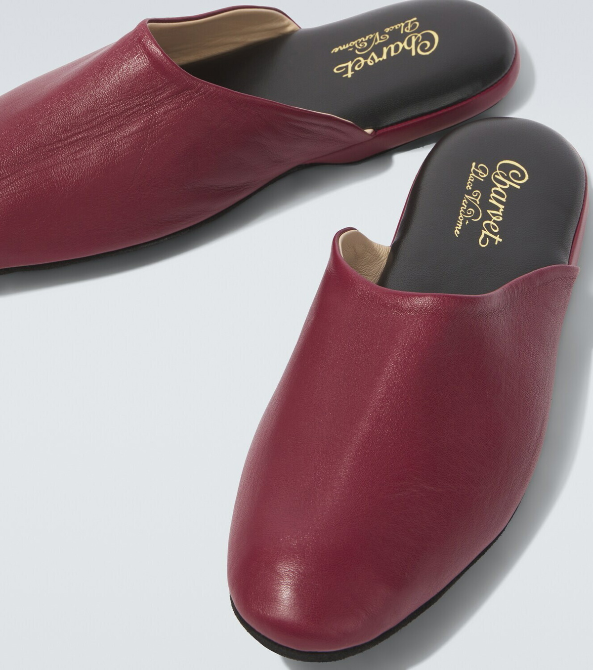 Charvet Leather slippers