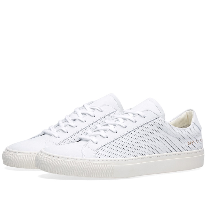 Photo: Woman by Common Projects Achilles Low Summer Edition