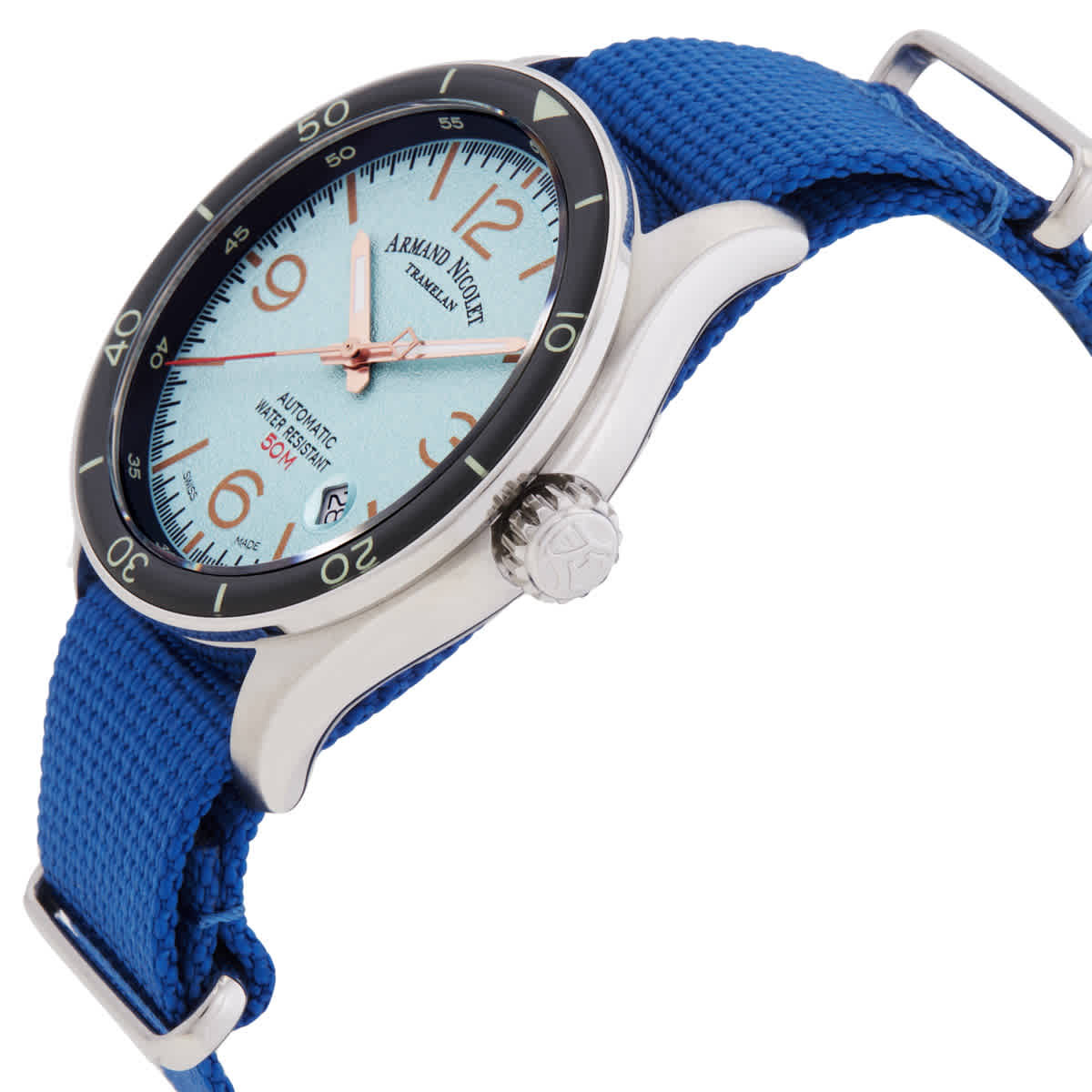 Armand Nicolet M2H Automatic Mens Watch A740HNA-ZS-BN22481AAUU