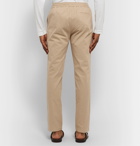 De Bonne Facture - Cotton-Twill Drawstring Trousers - Neutrals
