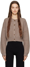 LESET Purple Zoe Cardigan
