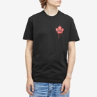 Dsquared2 Men's Maple Leaf Logo T-Shirt in Black