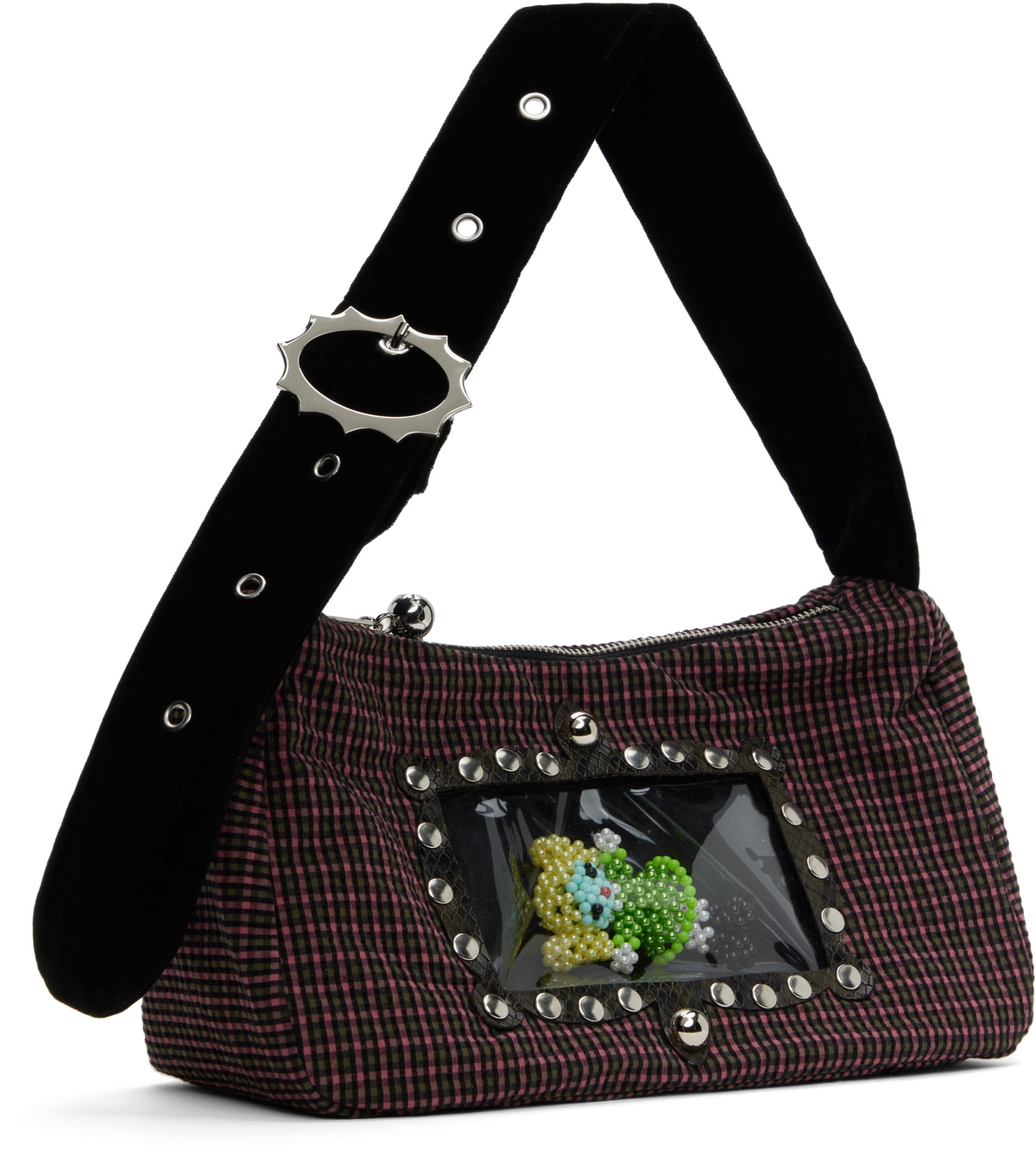 Chopova Lowena Pink & Black Mommy Mini Bag Chopova Lowena