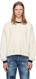 424 White Soccer Sweatshirt
