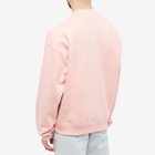 Nike Men's NRG Crew Sweat in Bleached Coral/White