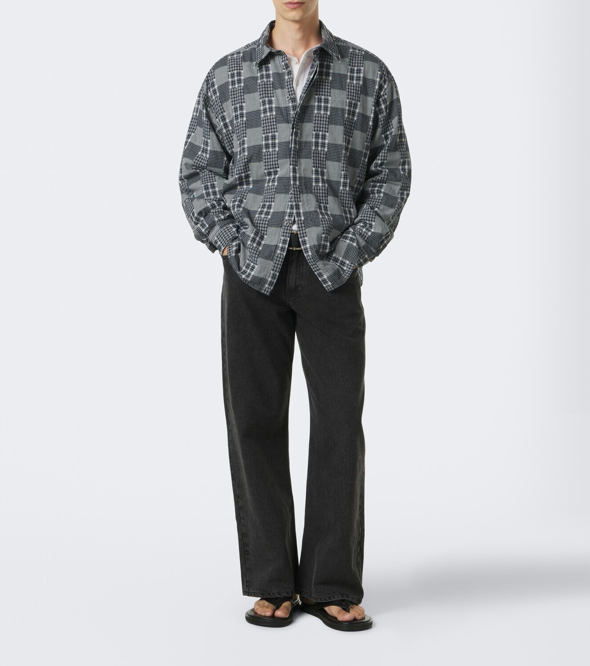 ERL Plaid cotton shirt
