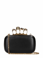 ALEXANDER MCQUEEN Skull Four Ring Embellished Clutch