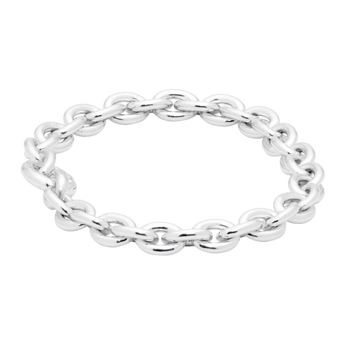 Tom Wood Silver Thick Ada Bracelet Tom Wood