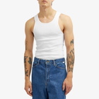 WTAPS Men's 02 Skivvies 3-Pack Vest in White