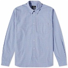 A.P.C. Men's Clement Check Shirt in Light Blue