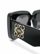 LOEWE EYEWEAR Anagram-Plaque Rectangle-Frame Sunglasses