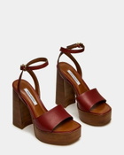 Steve Madden Floria Heels in Tan
