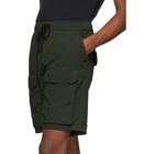 Reese Cooper Green Nylon Cargo Shorts