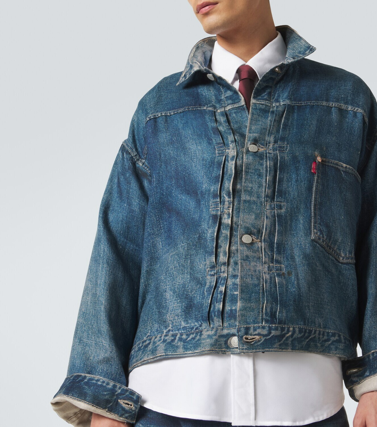 Junya Watanabe x Levi's® trompe l'œil linen jacket