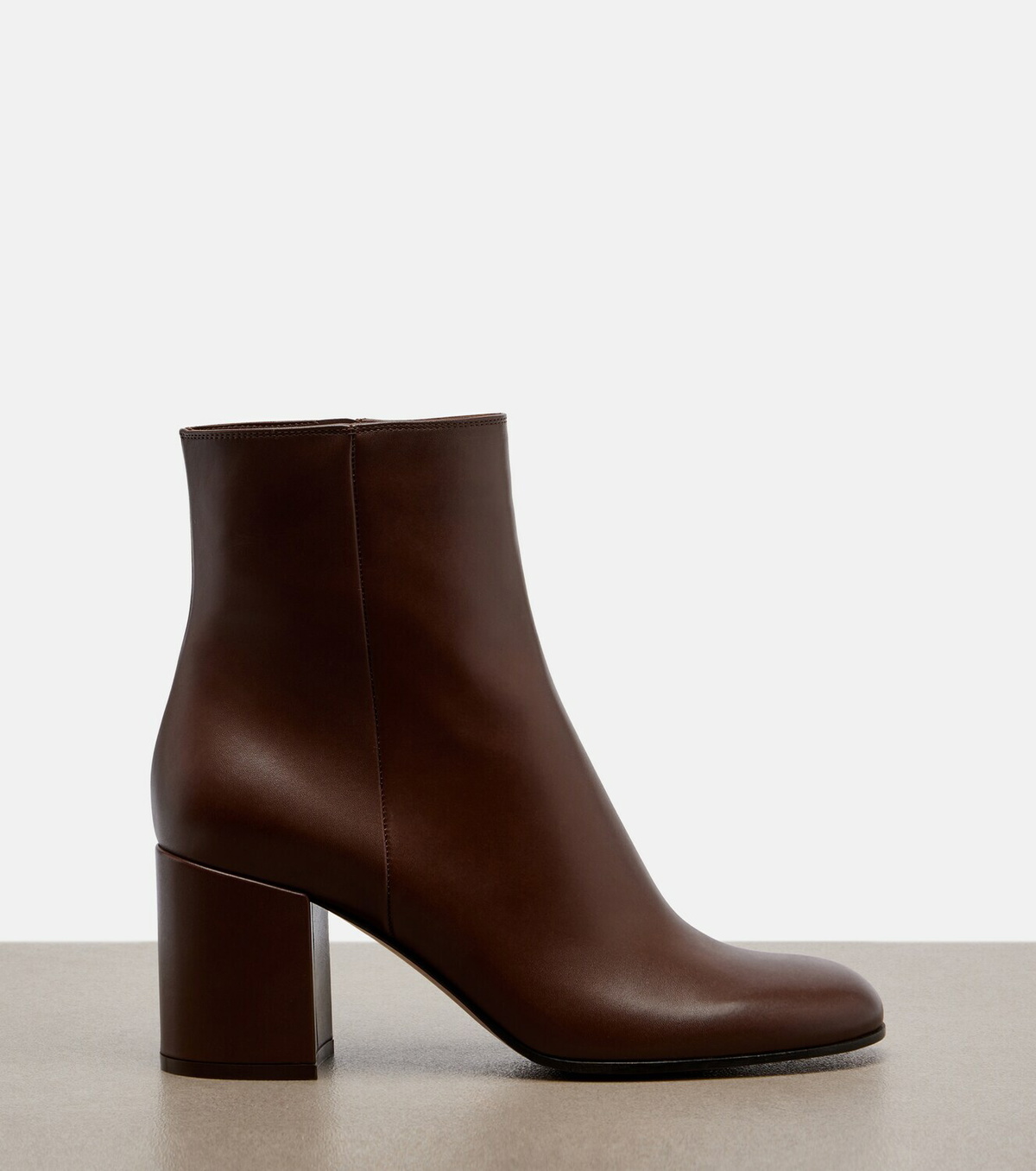 Gianvito Rossi Joelle leather ankle boots