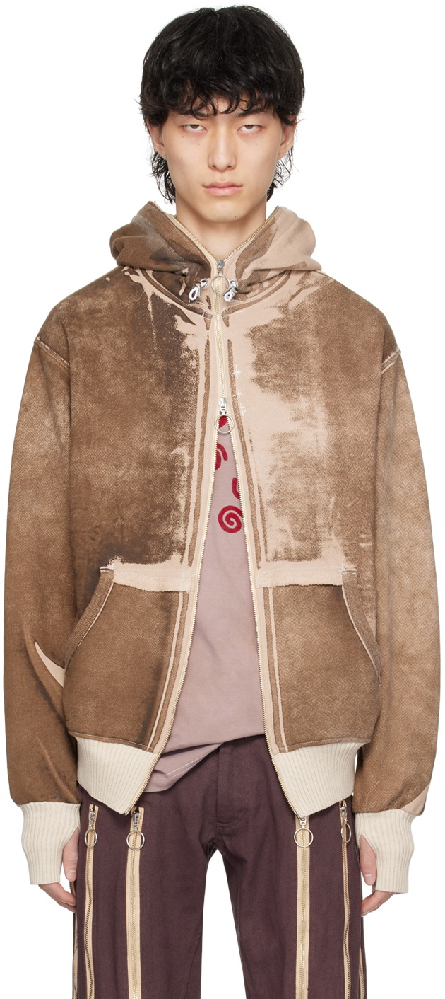 Charlie Constantinou Knit Zip-Up Hoodie Charlie Constantinou