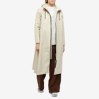Stutterheim Women's Mosebacke Zip Long in Oyster