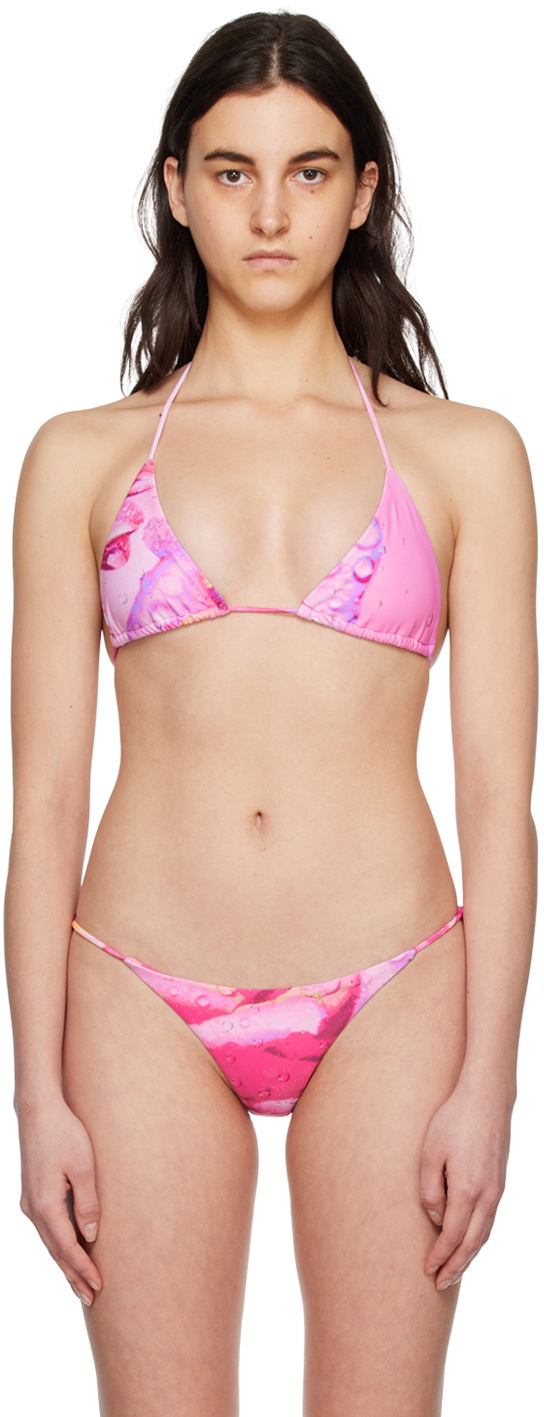 Miaou Pink Kauai Bikini Top Miaou