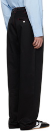 Still Kelly Black Workwear Trousers