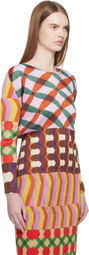 PLEATS PLEASE ISSEY MIYAKE Multicolor Harmony T-shirt