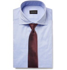 Ermenegildo Zegna - Blue Cotton Oxford Shirt - Men - Blue