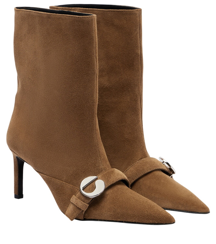 Photo: Coperni Suede ankle boots
