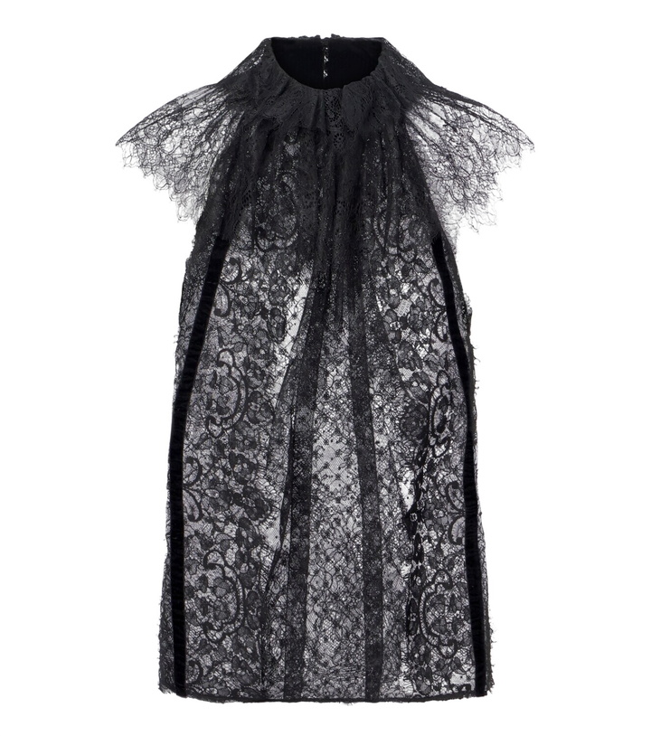 Photo: Elie Saab Sheer lace top