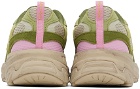 KidSuper Green & Pink Puma Edition Velophasis Sneakers