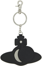 Vivienne Westwood Black Chelsea Mirror Keychain