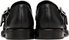 Martine Rose Black Bondage Belt Sandals