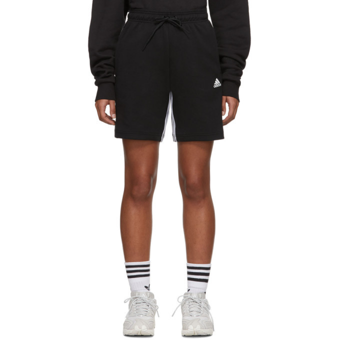 Photo: adidas Originals Black Must Haves 3-Stripes Shorts