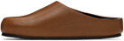 Studio Nicholson SSENSE Exclusive Brown Wearing Slip-On Loafers