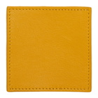 A-Cold-Wall* Yellow Leather Coin Wallet