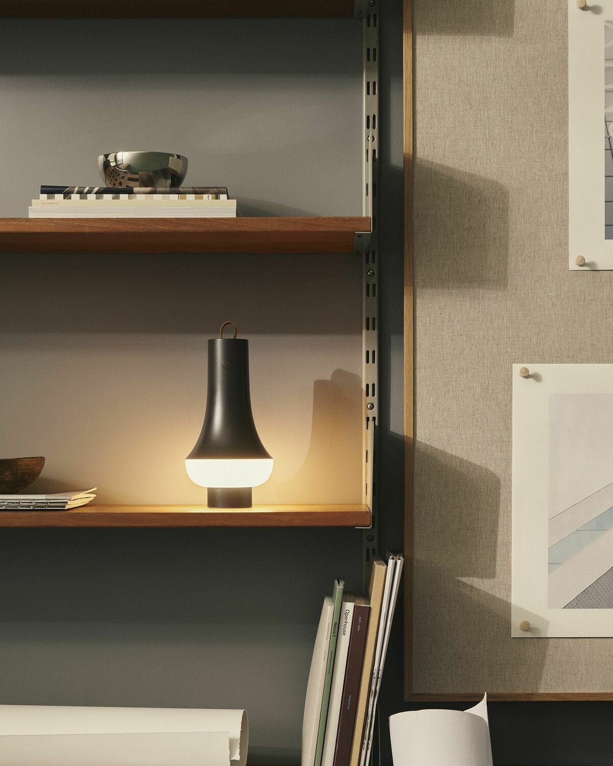 Louis Poulsen Tomoshi Portable   Universal Plug Brown Lighting