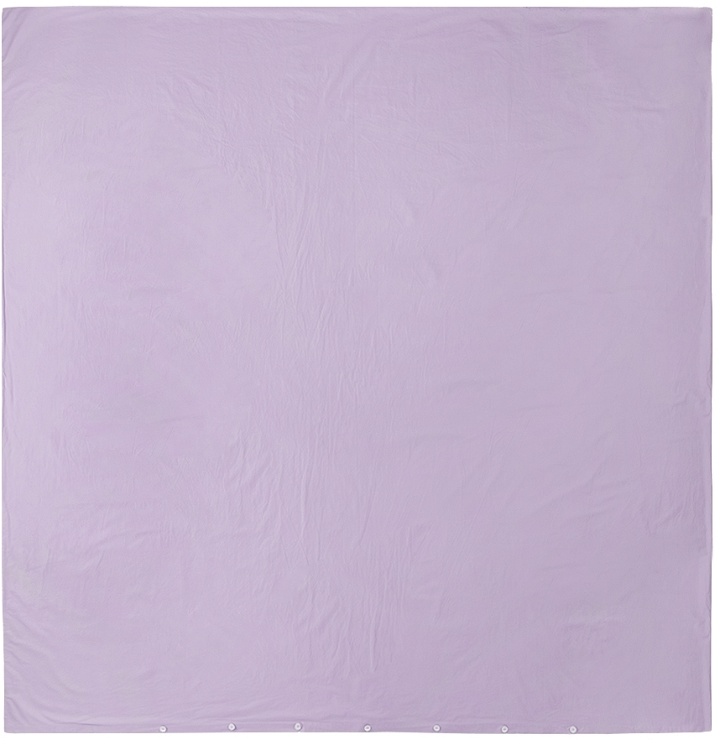 Photo: Tekla Purple Percale Duvet Cover, US Queen