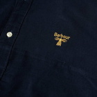 Barbour Men's Beacon Balfour Cord Shirt in Navy