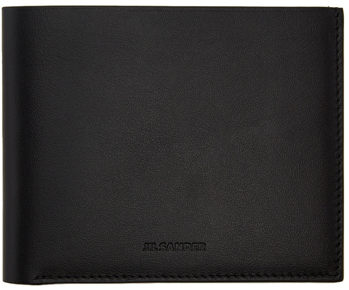 Photo: Jil Sander Black Leather Pocket Wallet