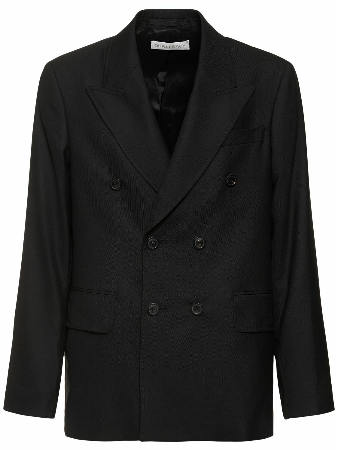 OUR LEGACY Unconstructed Double Breast Blazer Our Legacy