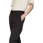 424 Black Cinched Trousers