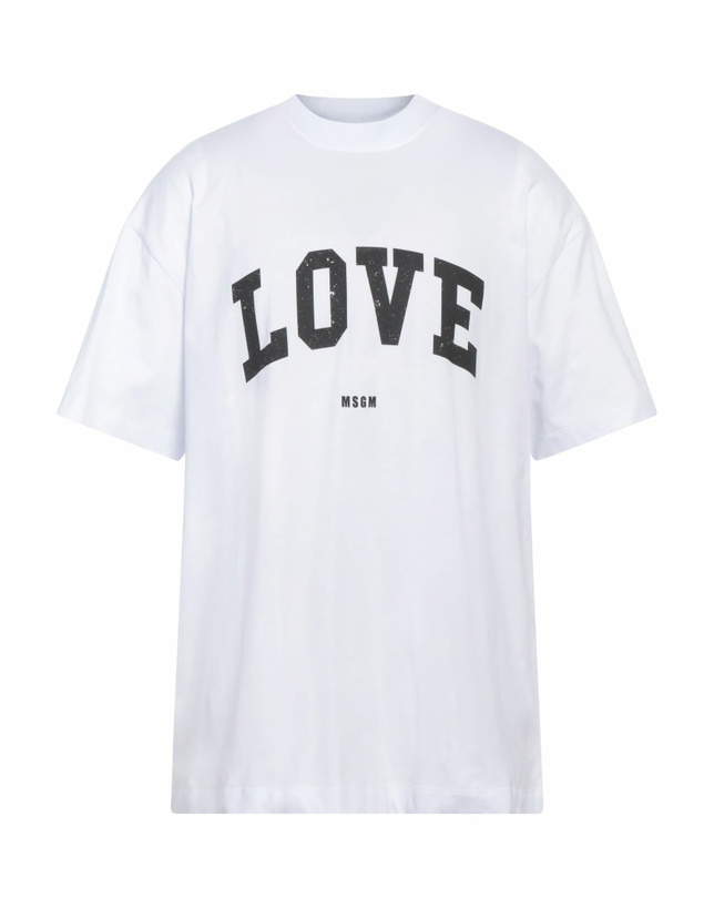 Photo: Msgm Mens T-shirt in White