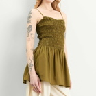 Faithfull The Brand Women's Araceli Mini Dress in Olive