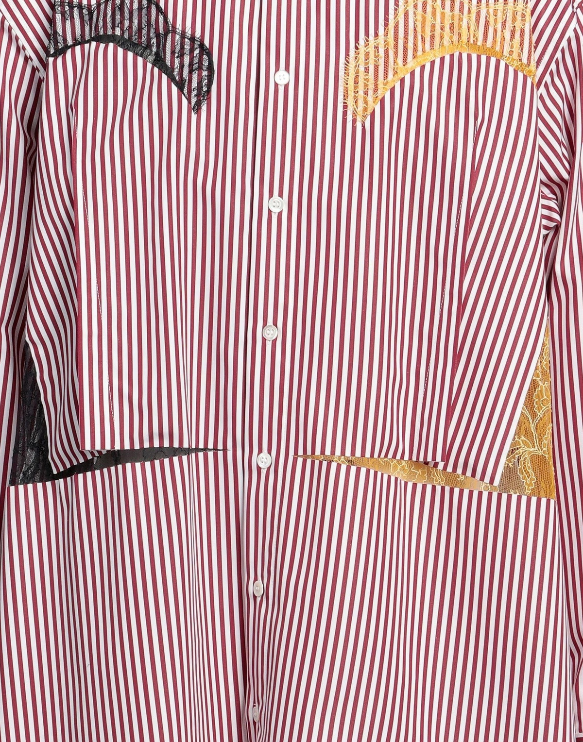Maison Margiela Mens Shirt Burgundy
