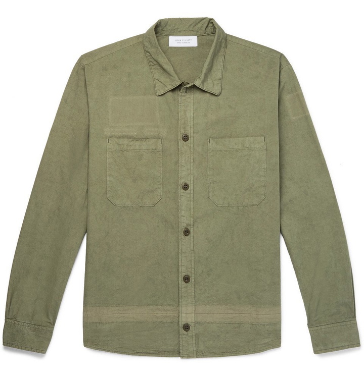 Photo: John Elliott - Cotton Shirt - Men - Green