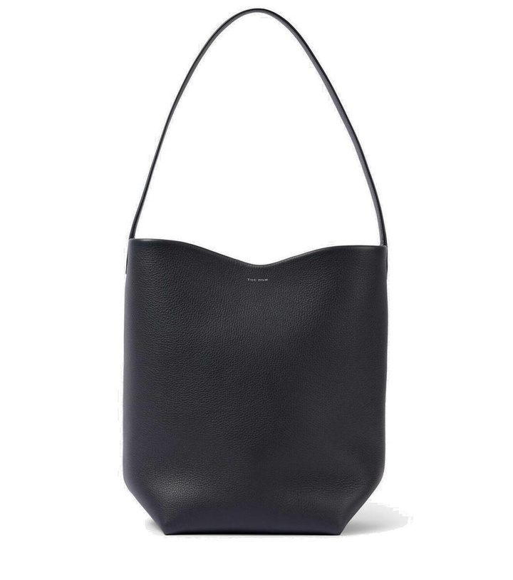 Photo: The Row N/S Park Tote Medium leather tote bag