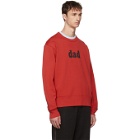 Acne Studios Red Dad Sweatshirt